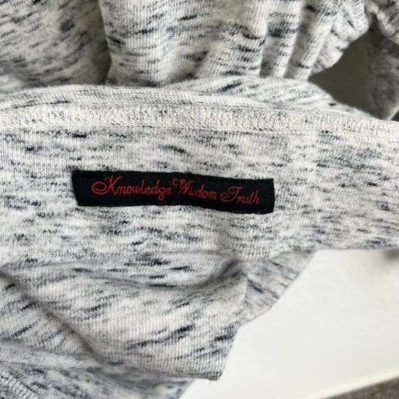 ROBERT GRAHAM Endurance Elbow Patch Sweatshirt In Heather - Picture 7 of 9